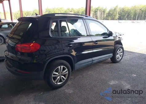 2016 Volkswagen Tiguan S из США, поврежденный, VIN WVGBV7AX1GW066283